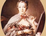 弗朗索瓦 布歇 : 梳妆台前的蓬巴杜夫人